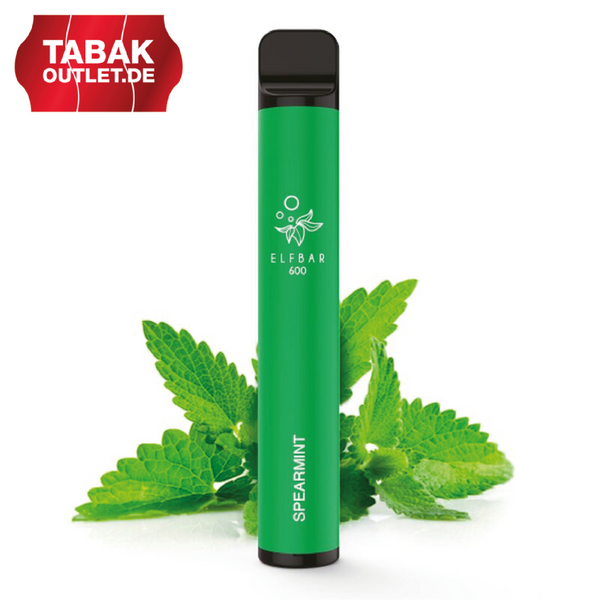 Elf Bar 600 - Einweg E-Zigarette - 22 Versch. Sorten (mit Banderole) mit Kindersicherung Elfbar