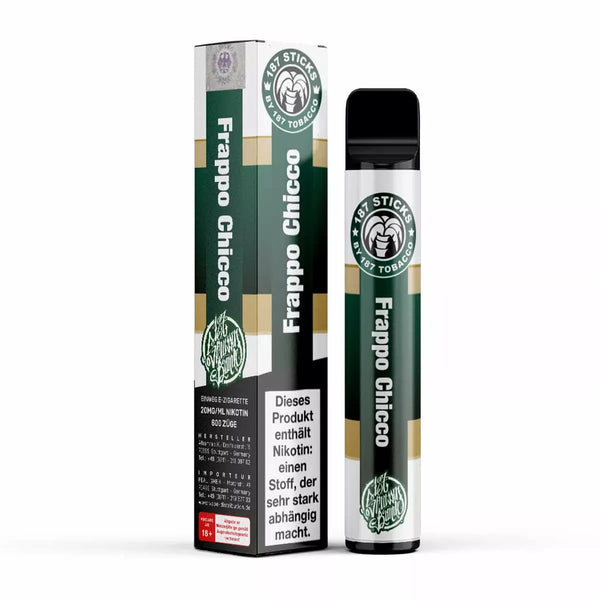 187 Strassenbande Einweg E-Zigarette - verschiedene Sorten mit Banderole