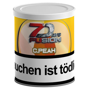 7Days Fusion Pfeifentabak 65g mit Aroma  - C. Peah