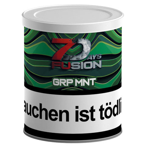 7Days Fusion Pfeifentabak 65g mit Aroma - GRP MNT