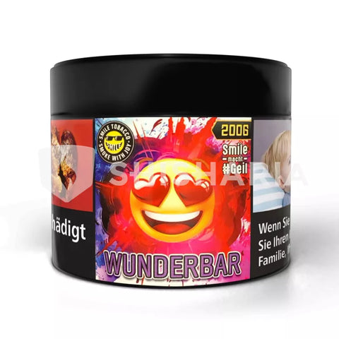 Smile Shisha Tabak 200g - WUNDERBAR
