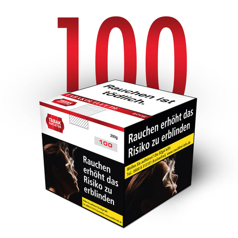 100 Apfel, Pfirsich - Tabakoutlet