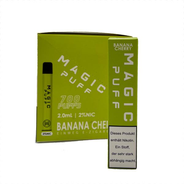 MAGIC PUFF 600 Nikotinfrei Einweg E-Zigarette - 19 verschiedene Sorten