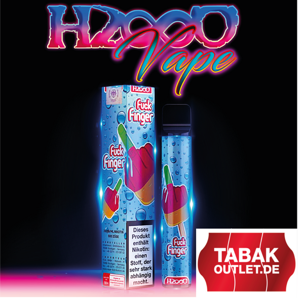 Hasso Vape by KC Rebell Einweg E-Zigarette - verschiedene Sorten mit Banderole