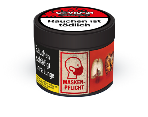 Maskenpflicht, Covid-21 Tabak, Ice, Tropischer Früchtemix, 200g