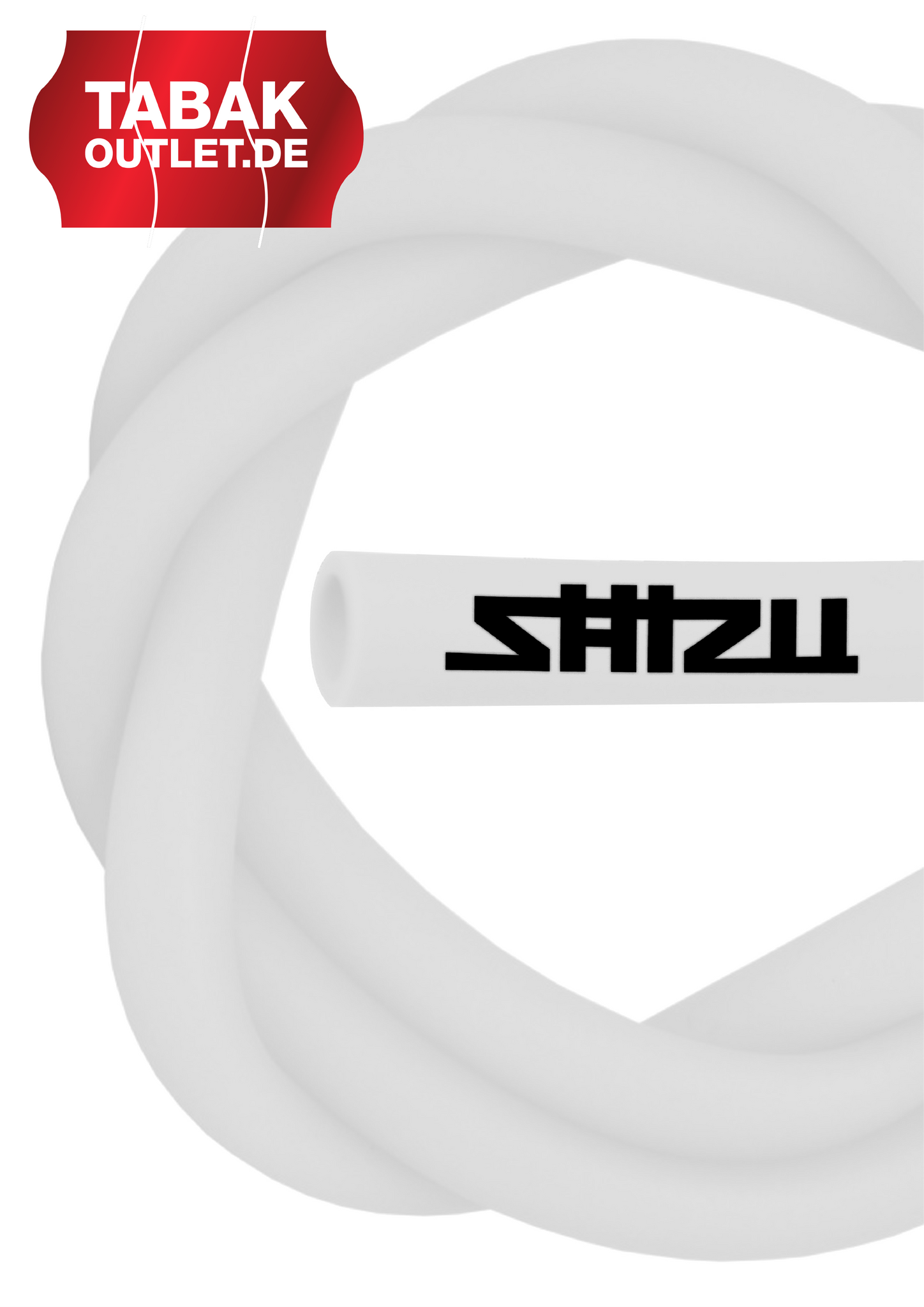 ShiZu Silikonschlauch - Matt - White