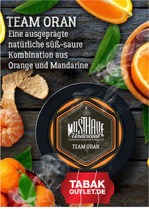 Musthave Team Oran - Orange und Mandarine 25g Dose